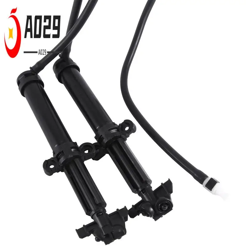 

A029-1Pair Car Front Bumper Headlight Washer Nozzle Water Spray Jet For 508 2010-2014 6438EV
