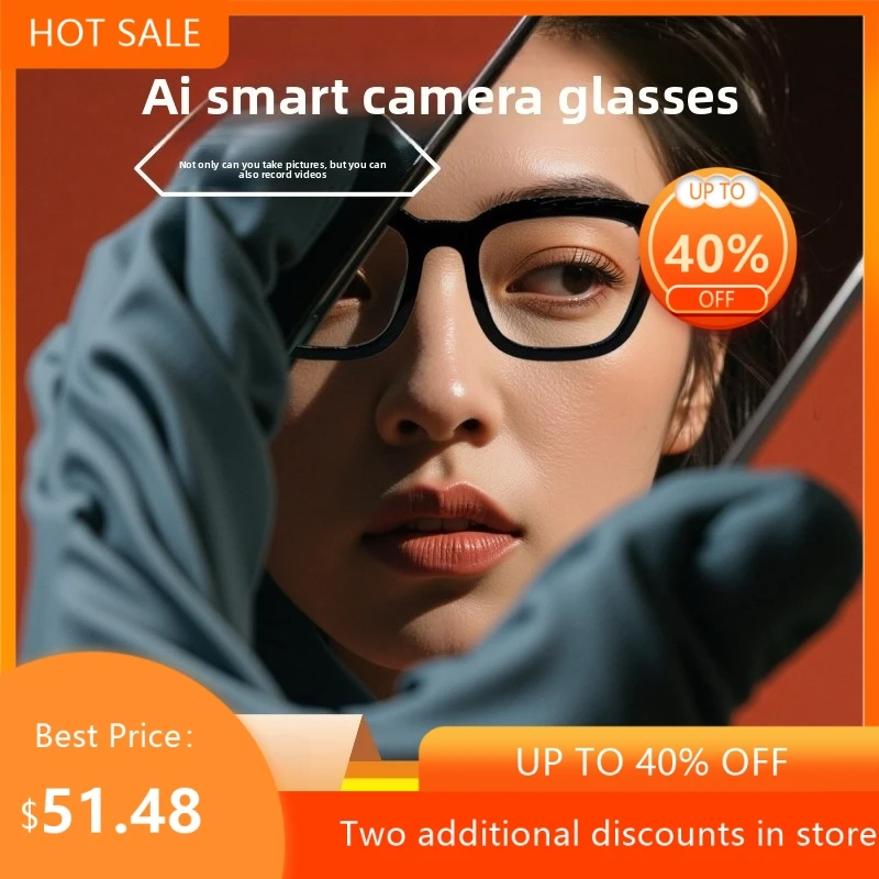 

Smart Glasses AR AI Translation 4K Camera Bluetooth Call Touch Control Outdoor Sports Sunglasses Men Women 2026 New Dropshipping