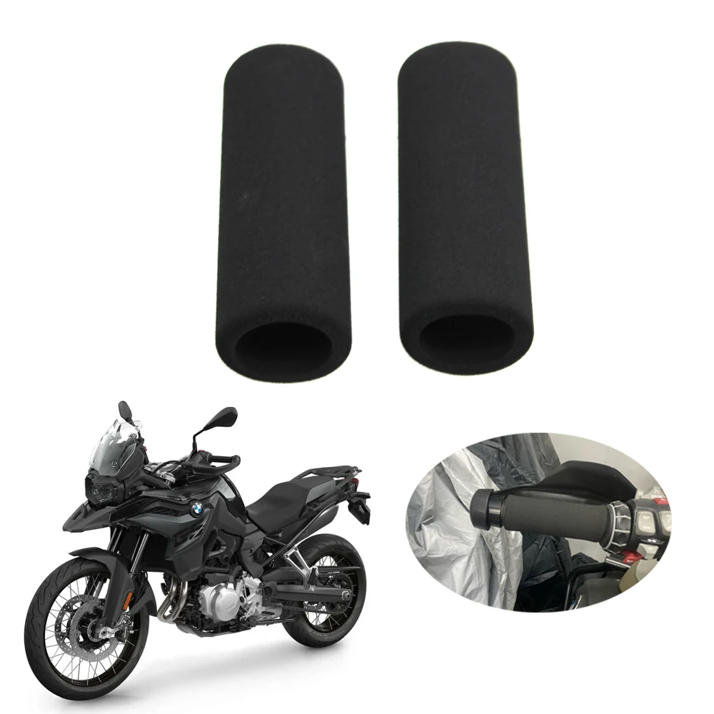 Motorcycle Accessories Grips Cover Slip-on Foam Handlebar Anti Vibration Comfort Scooter Hand Grip Cover For BMW YAMHA Honda