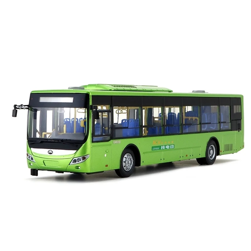 

Diecast Alloy 1:42 Scale E12 Pure Electric Bus Cars Model Adult Nostalgia Classics Collection Toys Souvenir Gifts Static Display