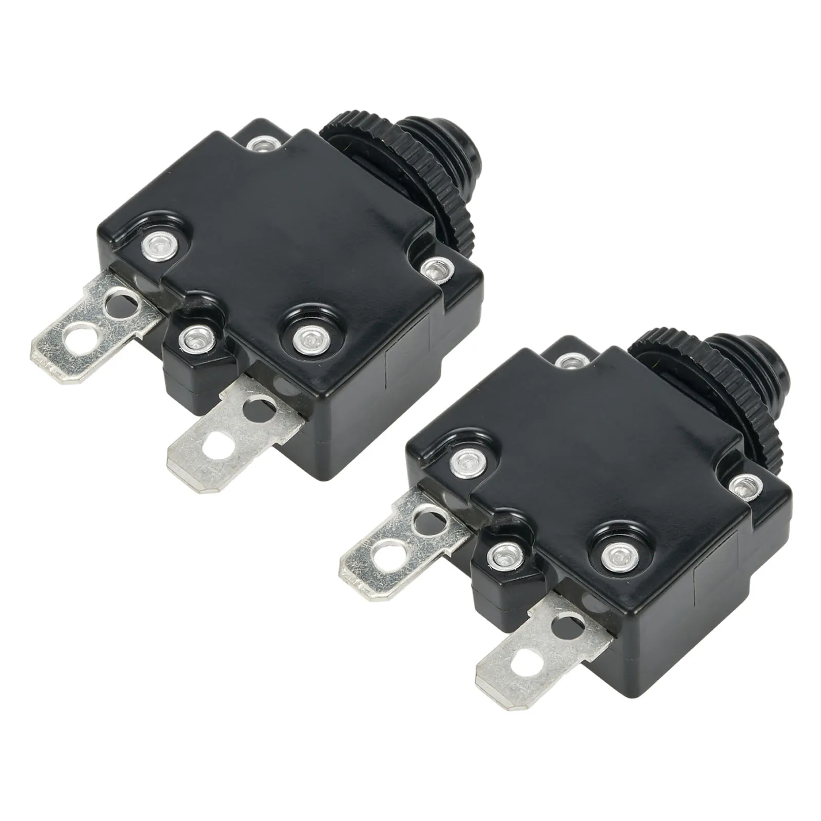 2pcs Air Compressor Circuit Breaker 29.1*14.4*22.5mm Black Electric Tools Overload Protectors AC15A Air Compressors Parts