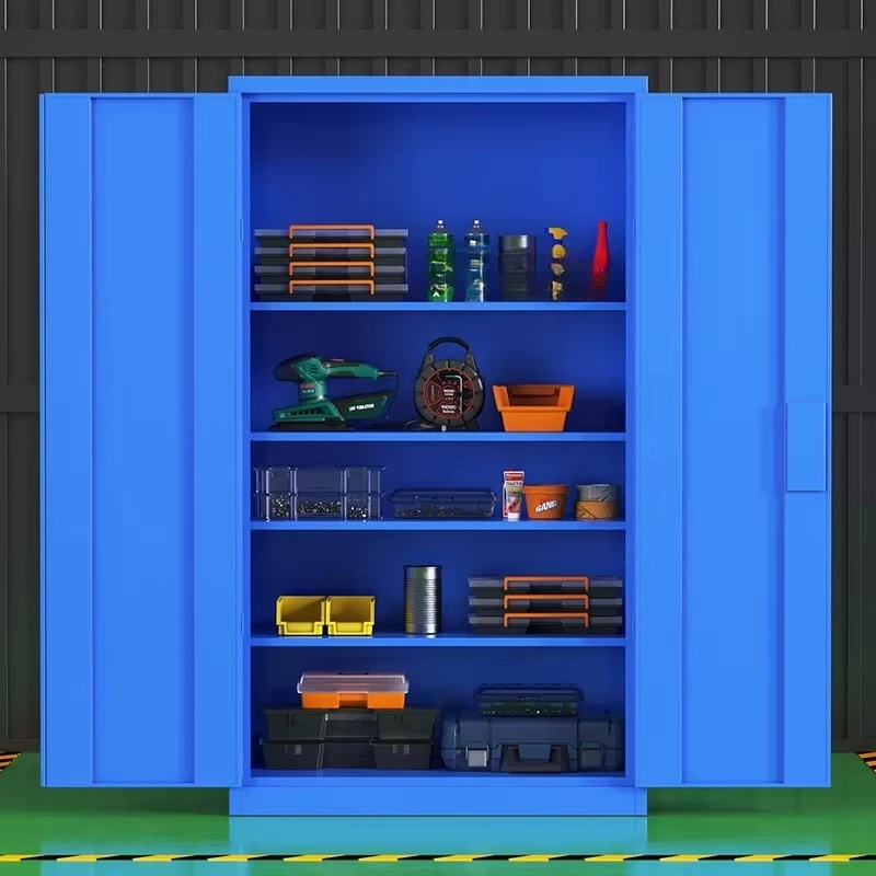 Heavy-duty OEM Tool Cabinet 3 Drawers Keyed Lock 150kg Load Capacity 1800x1000x500mm Dimensions Industrial Style