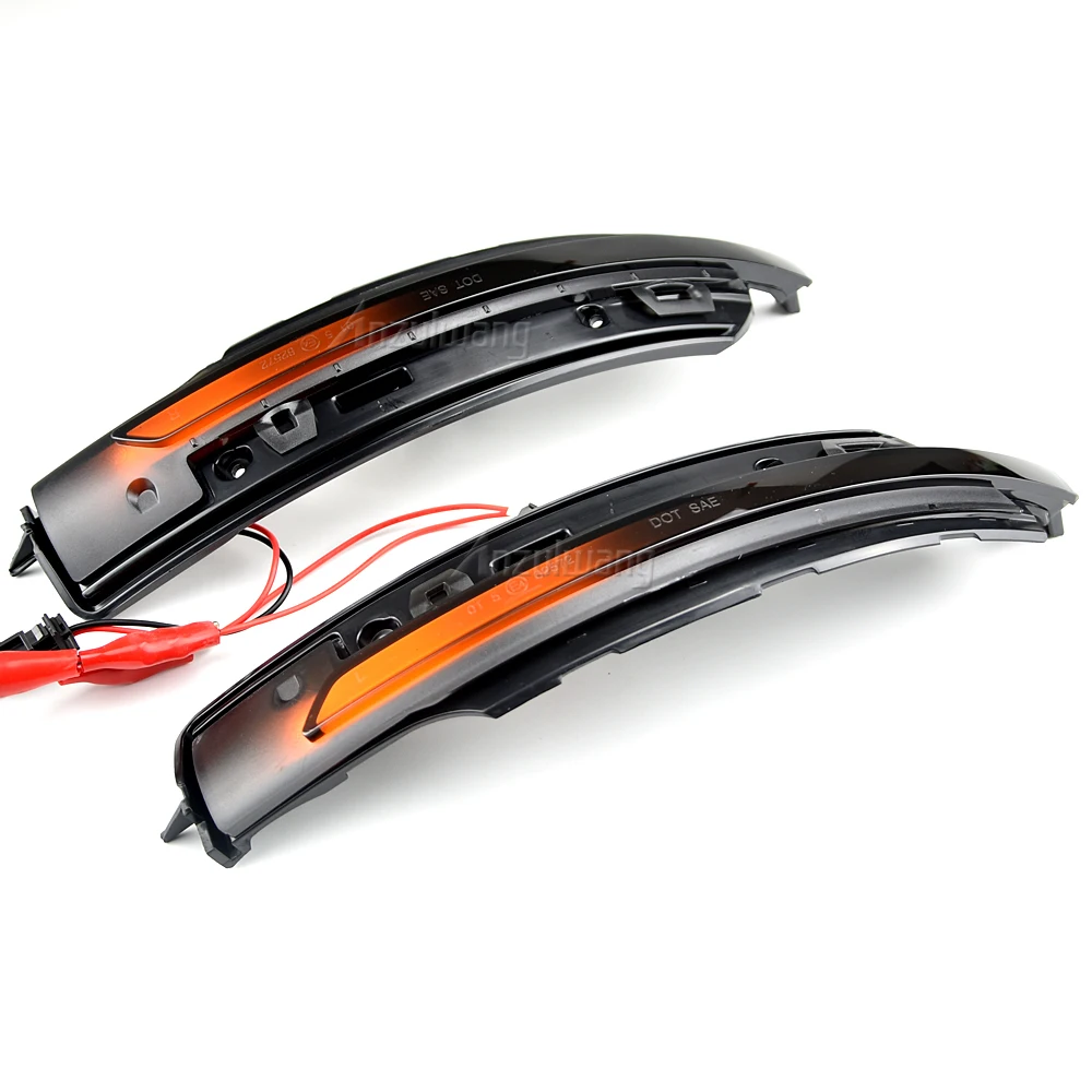 

95B949102 Dynamic Turn Signal Light LED Side Wing Rearview Mirror Indicator Blinker Repeater For Porsche Macan 2014-2020 2pcs