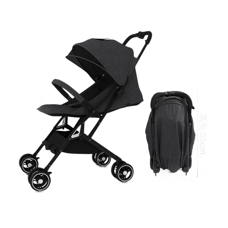 

Can Get on The Plane Ultra-portable Stroller Parachute with One Click To Fold The Children's Trolley Portable Baby Stroller