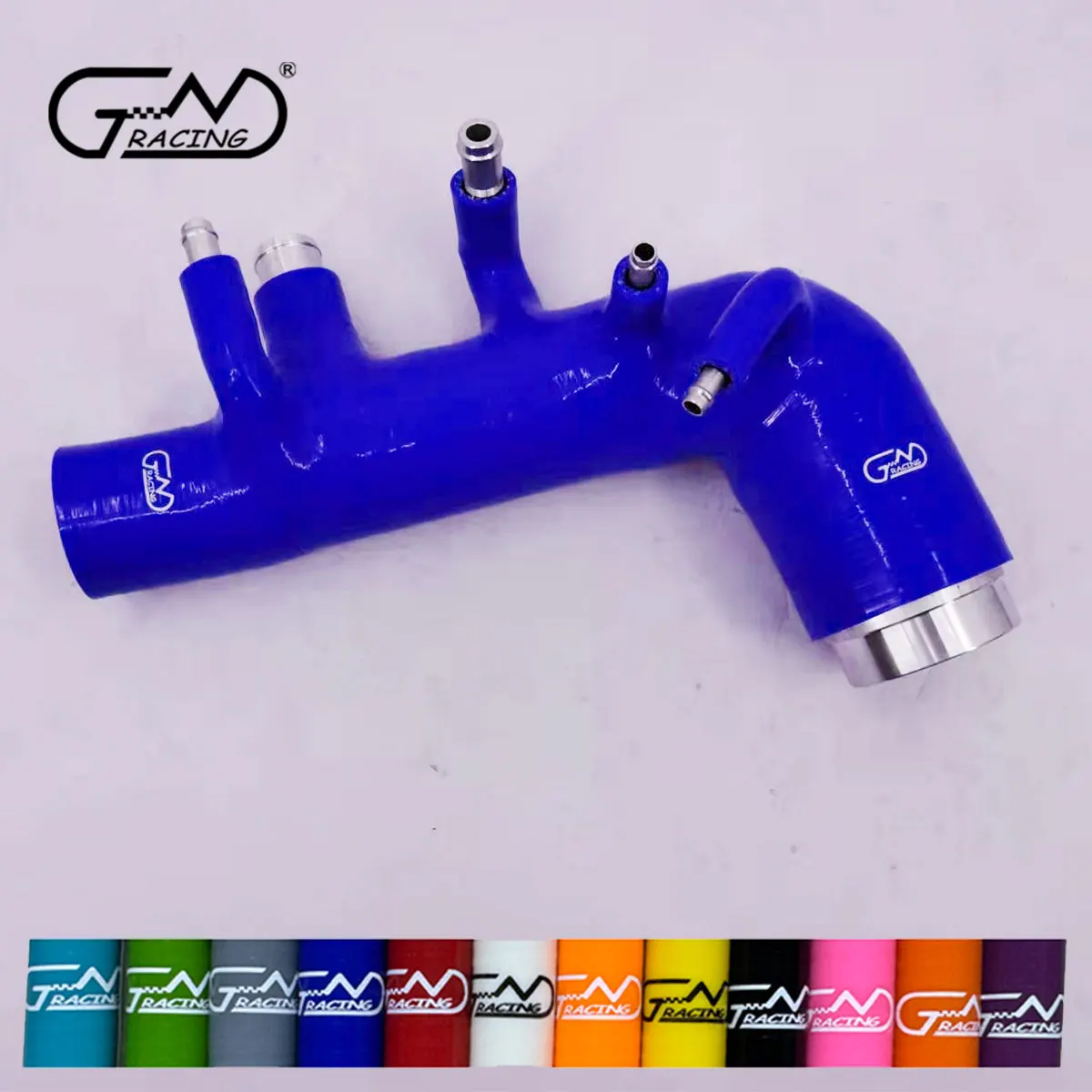 صالح 2004-2008 سوبارو فورستر XT 2.5 توربو EJ255 طقم خرطوم مدخل السيليكون #3