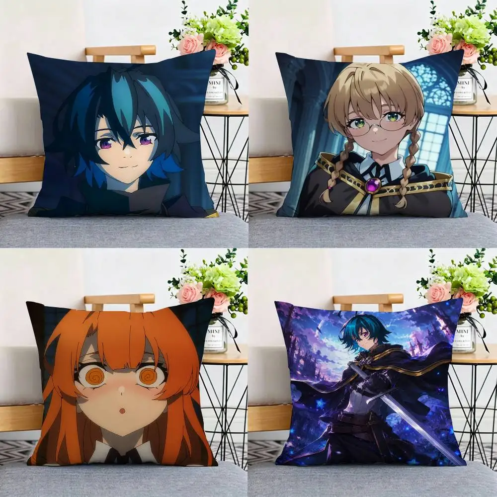 

Anime W-Wistoria Wand and Sword Double-sided print Pillow Case Cushion Cover Throw Pillow Case For Car Sofa