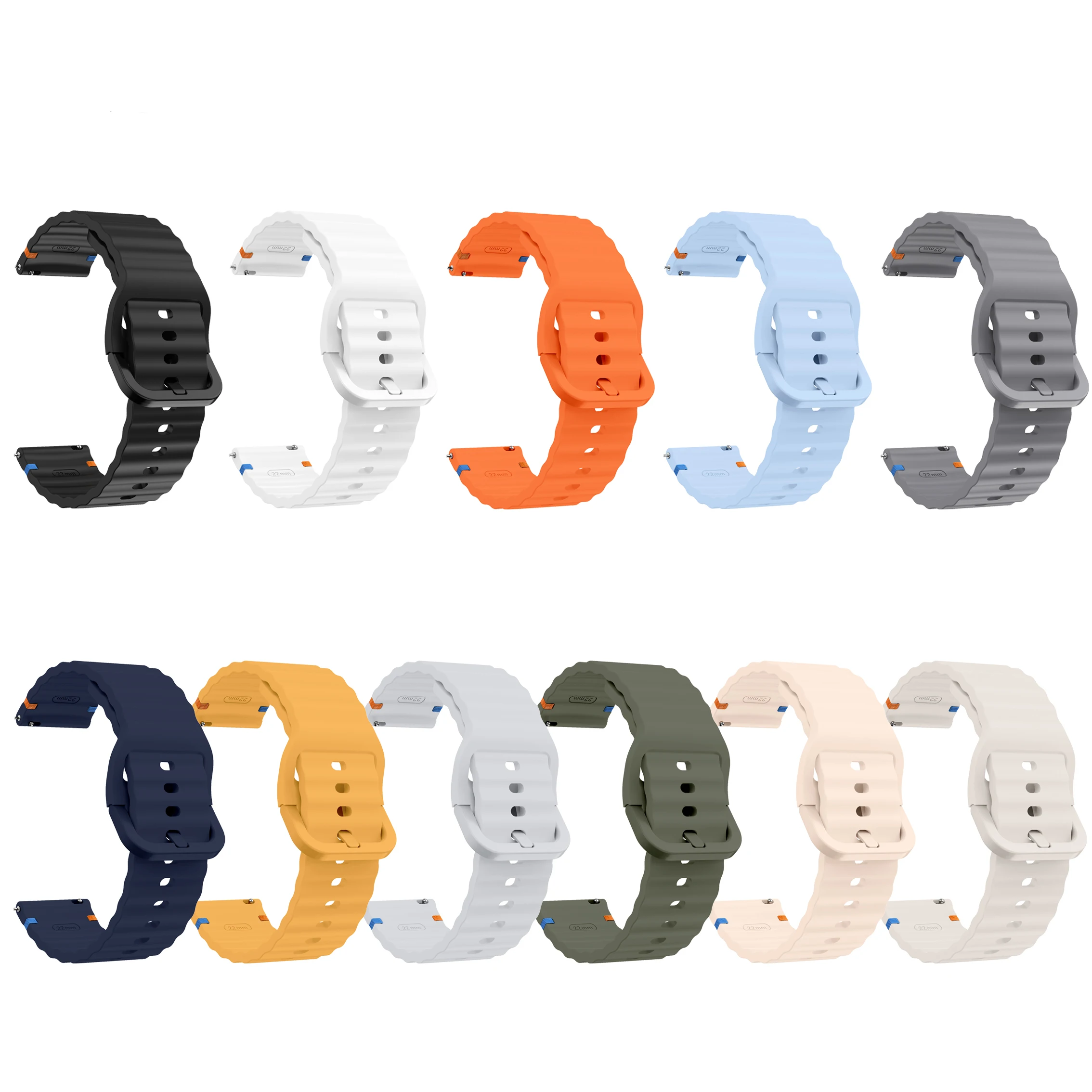 22 مللي متر حزام ساعة سيليكون لساعة CMF 3 برو الرياضة الأساور سوار كوريا لساعة CMF برو 2 استبدال الملحقات حزام