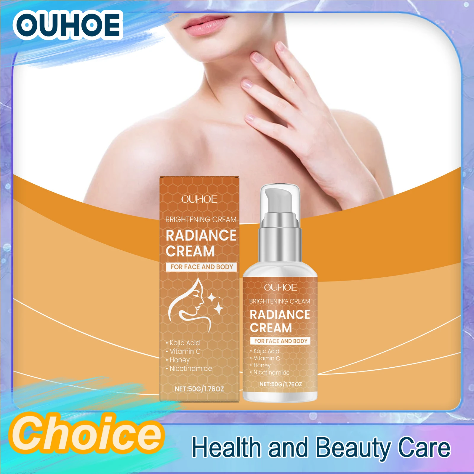 Brightening Face Cream Whitening Spot Remove Melasma Melanin Correction Improve Dullness Moisturizing Lightening Dark Skin Care