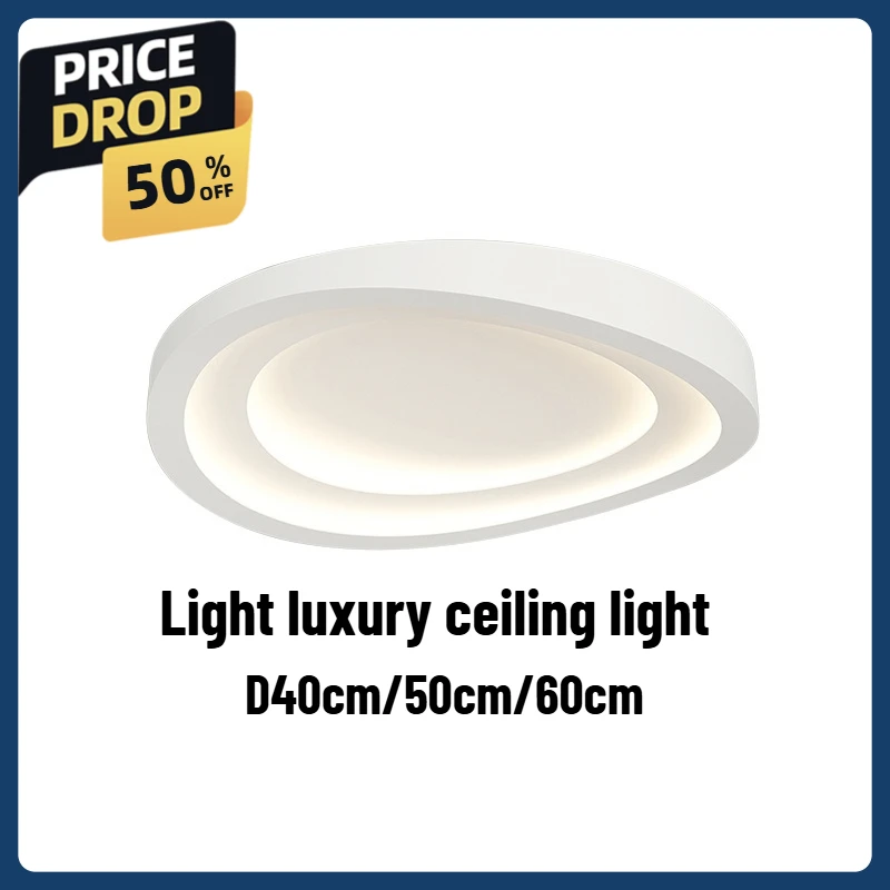 

NEW Nordic Modern Minimalist White LED Ceiling Lamps Home Decor Ceiling Lights Living Dining Room Interior Light Fixtures