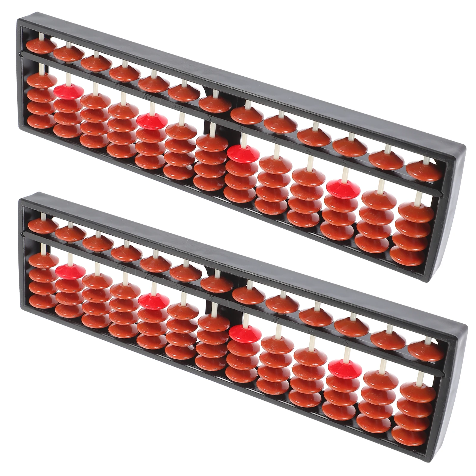 Boulier Durable pour enfants de la maternelle, 2 pièces, apprentissage de l'arithmétique, jouet éducatif coloré pour étudiants