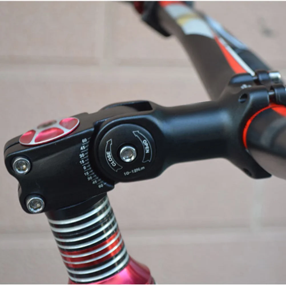 

31.8X90Mm Adjustable Bike Handlebar Riser Stem Extender Aluminium Alloy Durable Easy Install Waist Pressure Relief