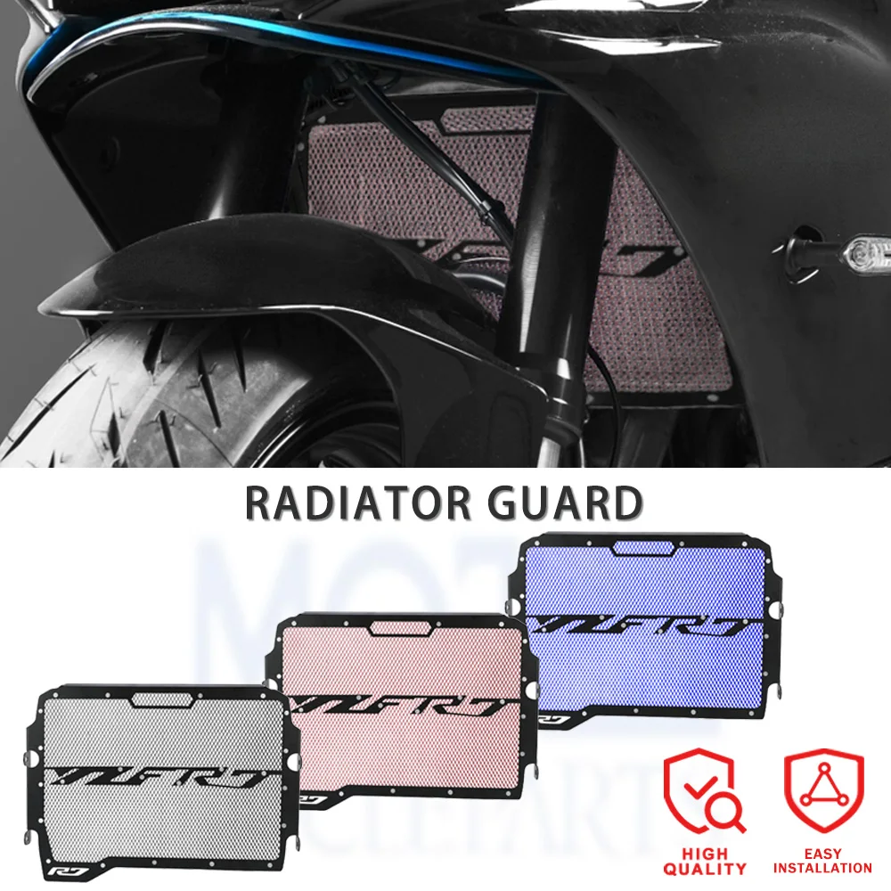For Yamaha YZF R7 YZFR7 2022 2023 2024 Radiator Guard Grille Cover Protector Motorcycle CNC Accessories Water tank Protection