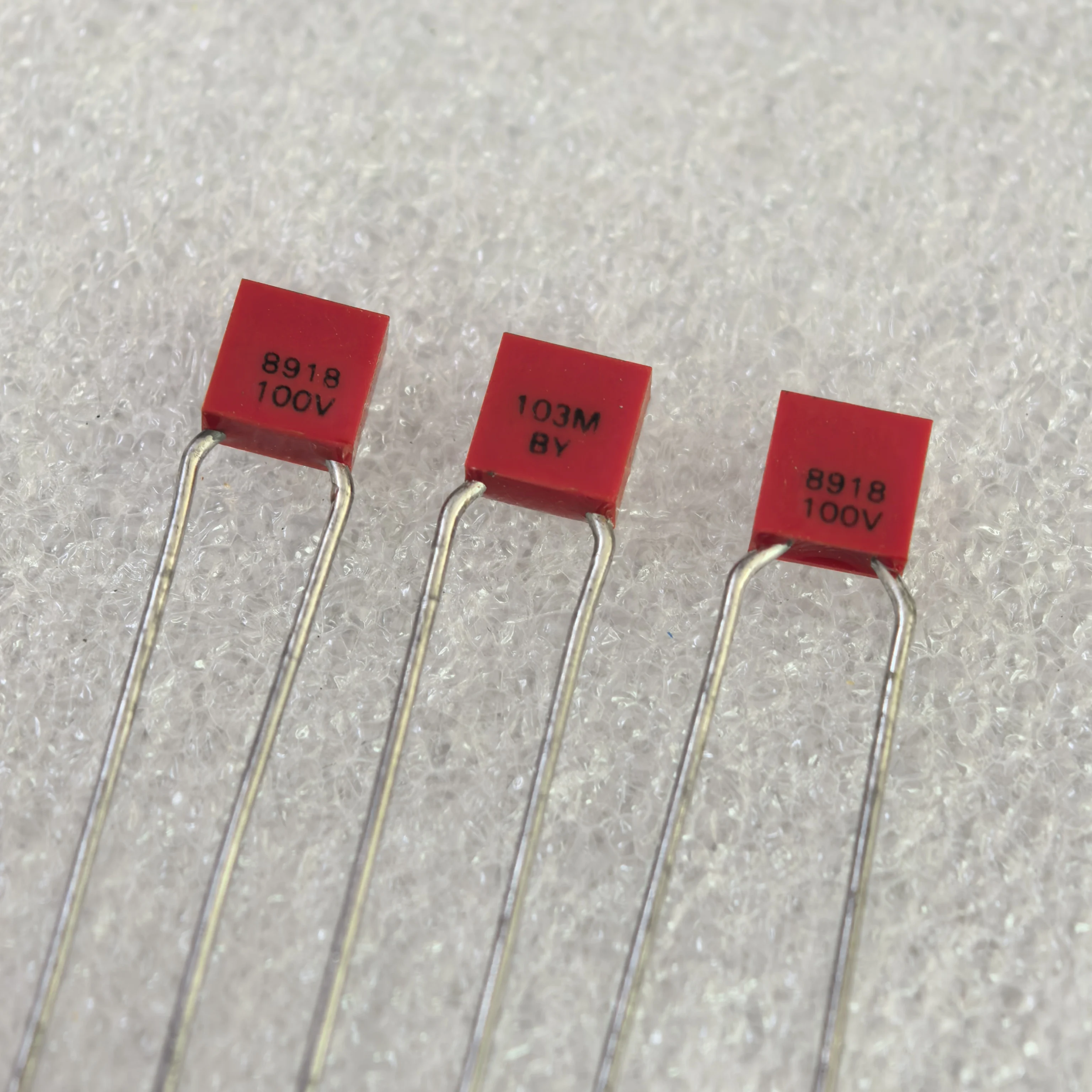 20 قطعة/مكثف سيراميك أمريكي عتيق متعدد الطبقات 0.01 فائق التوهج 100 فولت 103 متر عالي الدقة ومقاوم لدرجات الحرارة العالية حجر واحد #1