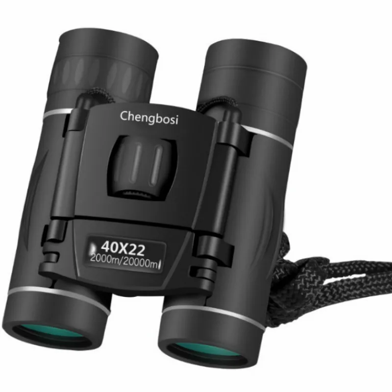 HD Zoom Telescope 40x22 Folding Binoculars  for Outdoor Bird Watching Travelling Hunting Camping 2000m Telescope