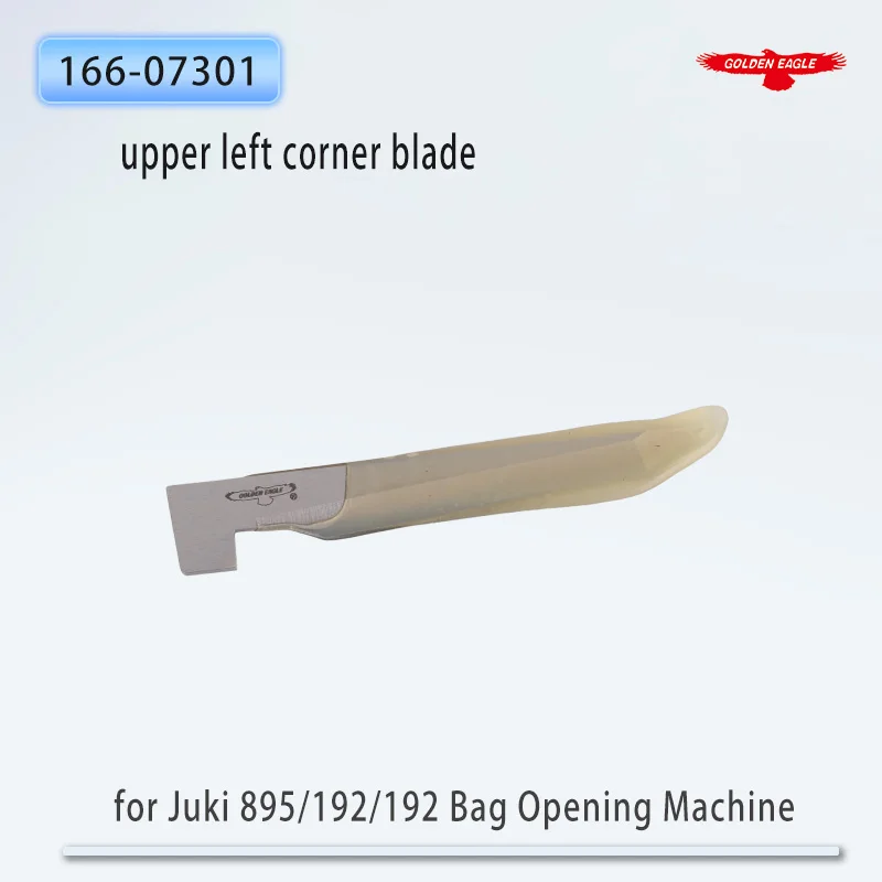 Golden Eagle Upper Left Corner Blade 166-07301 Bag Opening Machine Blade 895/192/192 Upper Left Corner Knife 166-07301 view 3