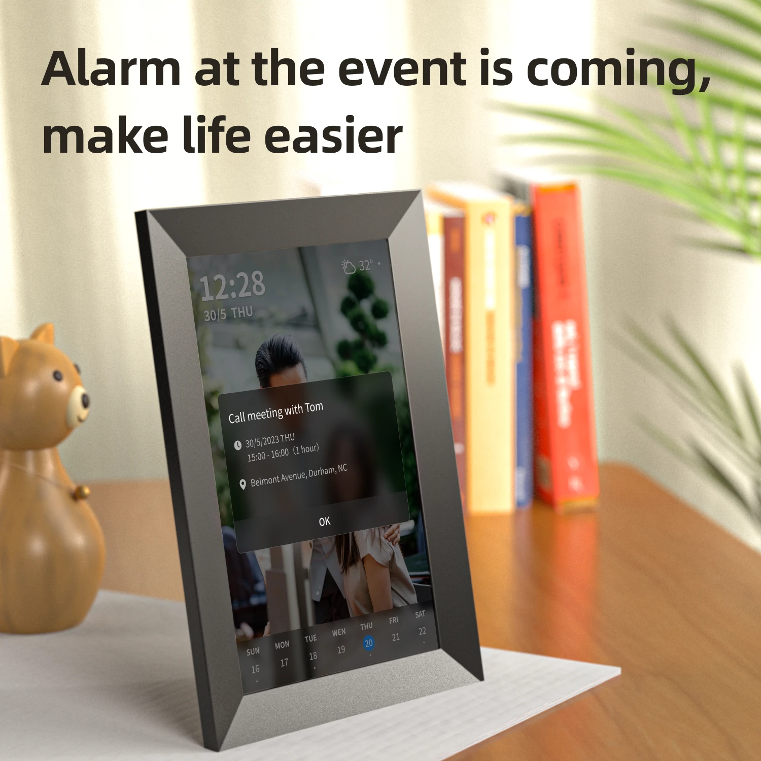 Calendário Digital com Tela Se - Digital Photo Frame Wifi avaliação e preço