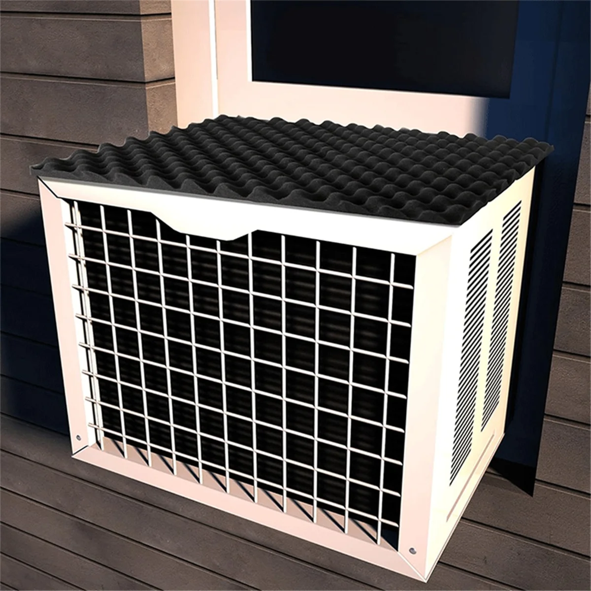 ABJZ Air Conditioning Drip Pad Removable Magnetic Cushion Air Conditioner Prevent Dropping Noise of Water Dripping