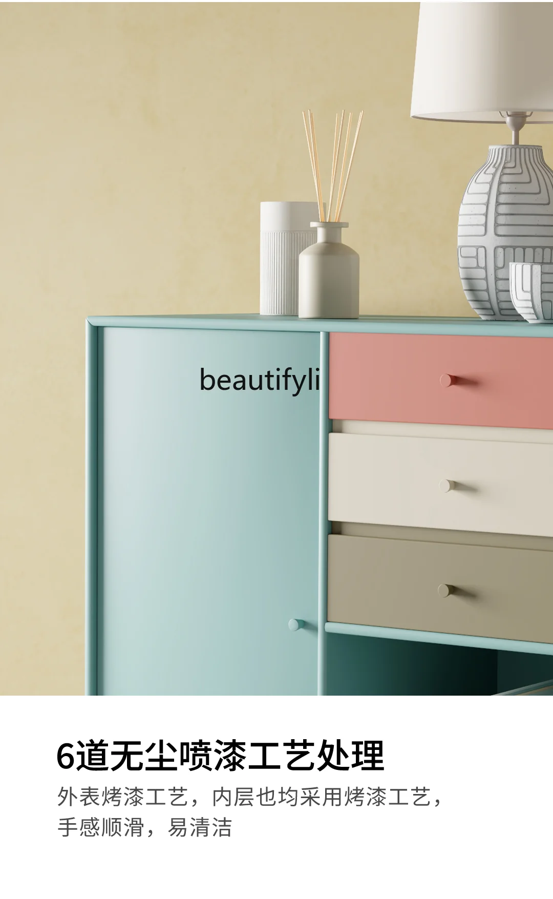 Sideboard Cabinet Nordic Restaurant Combination Storage Cabinet Side Cabinet Designer