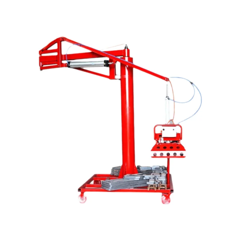 المنتزع الميكانيكي الهوائي المخصص للتعامل مع أكياس الأسمنت آلة البليت رافعة الكابولي المتنقلة #3