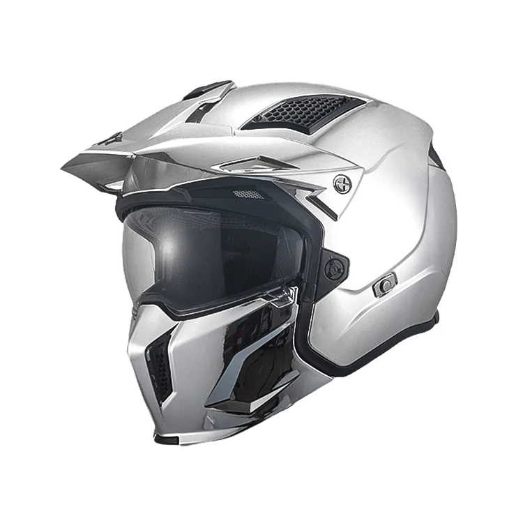 

MT Streetfighter SV Helmet Modular Off Road Helmets High Quality Motocross Racing Modular Half Open Electroplated Glossy
