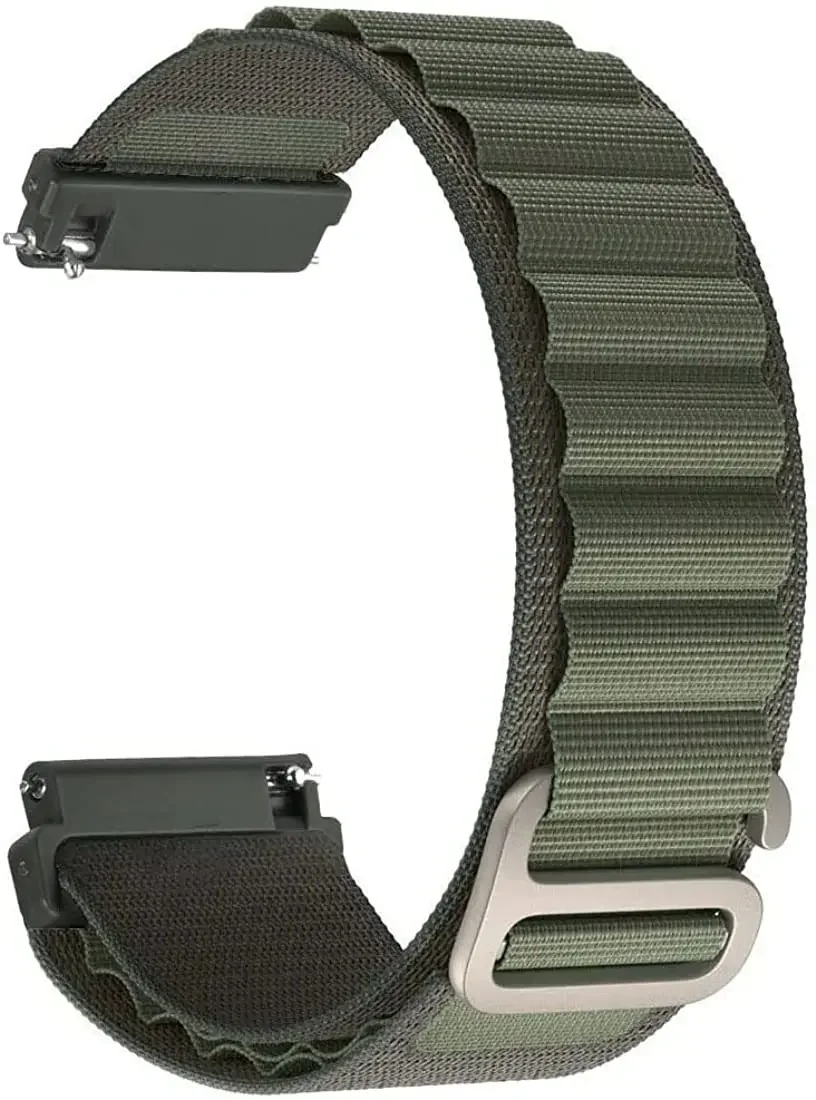 20mm 22mm Armband für Samsung Galaxy Uhr 4 5 6 7 Classic Gear S3 Active 2 Nylon Loop Correa Armband Amazfit GTS 2 3 4 Mini Band