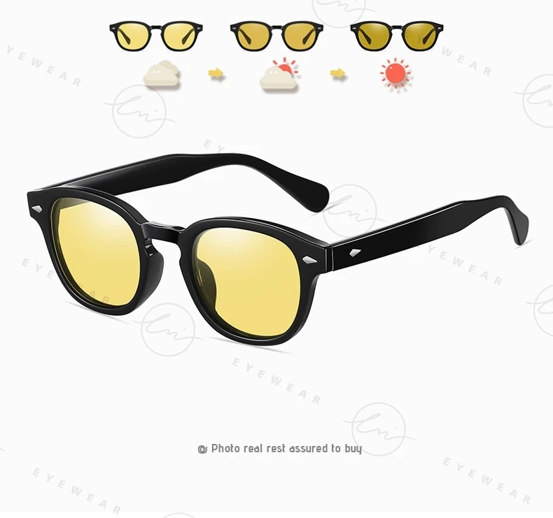 LM NEUE Mode Photochrome Sonnenbrille Frauen Männer Polarisierte Blau Brillen Drivign Outdoor UV Schutz Brillen gafas de sol mujer – Detail 23