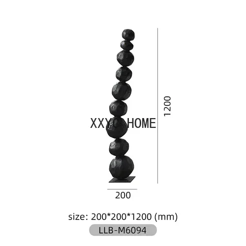 Floor Ornaments Silent Style Hallway Sculpture Home Decoration Wood Carving Big Decorations Living Room Art Device