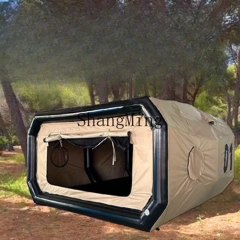 

SM automatic inflatable tent outdoor camping large windproof, rainproof and breathable outdoor overnight camp tent