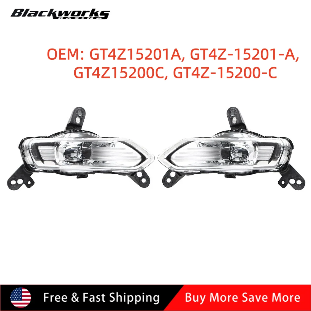 GT4Z-15200-C GT4Z-15201-A Front Left + Right Side Fog Light For 2020-2021 Expedition King Ranch Max King Ranch 2018-2019 Expedition Max XL XL