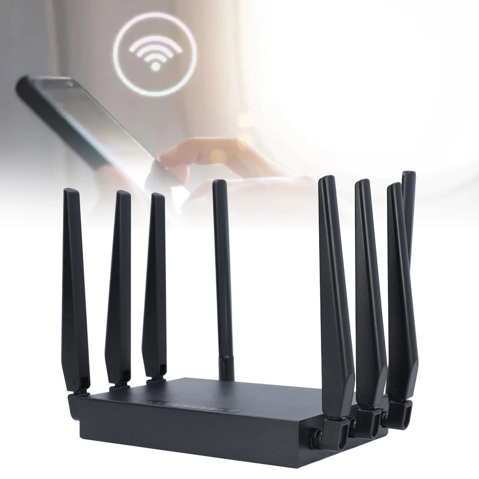 

5G CPE WiFi 6 Router 1000Mbps 8 Antennas Dual Band WiFi WiFi 6 Ethernet Router Heat Dissipation with SIM Card Slot for Home
