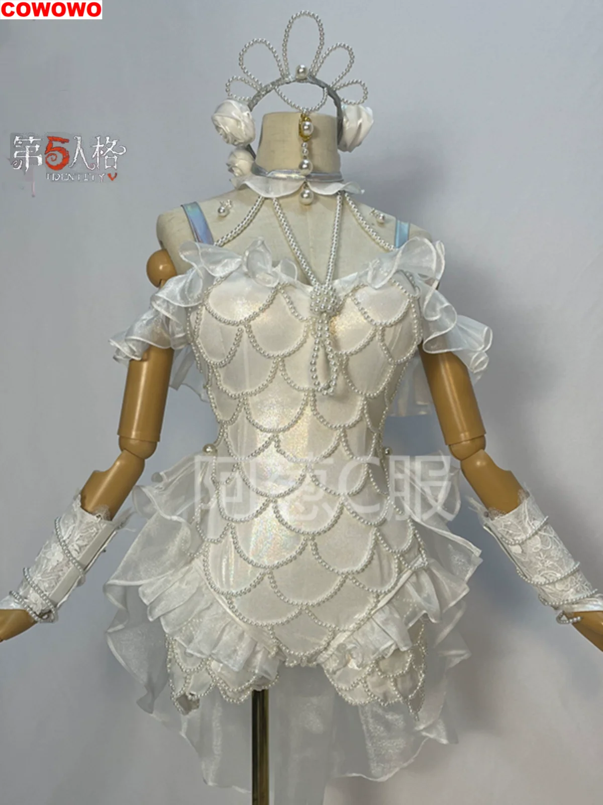 COWOWO Identity V Grace Dress Cosplay Costume Cos Game Anime Party Uniform Hallowen Play Role Clothes Clothing