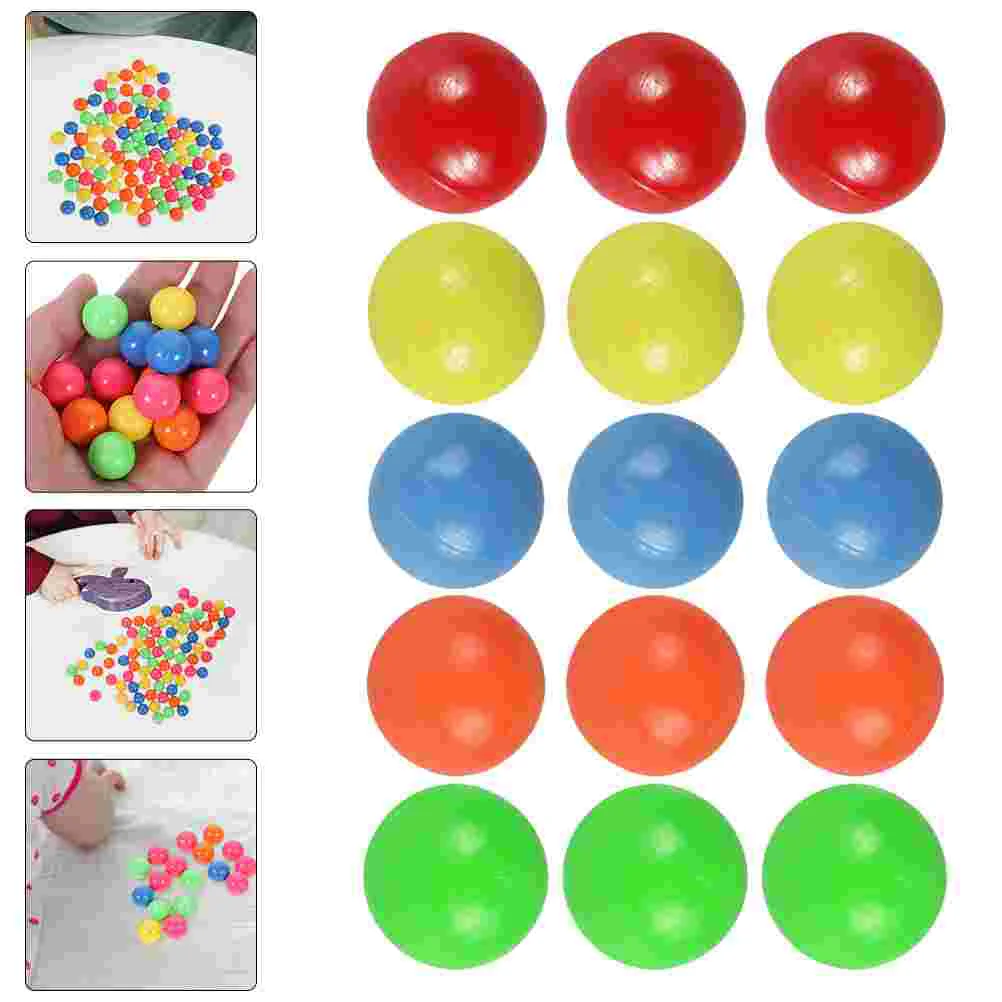 

100 Pcs Colored Solid Balls 12mm Diameter Mini Counting Probability Toys Kids Math Teaching Tools Educational Learning Aids