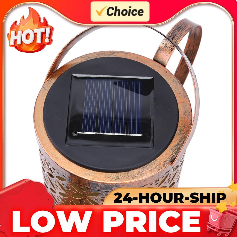 Solar LED Watering Can Light Garden Outdoor Waterproof Landscape Kettle Lighting