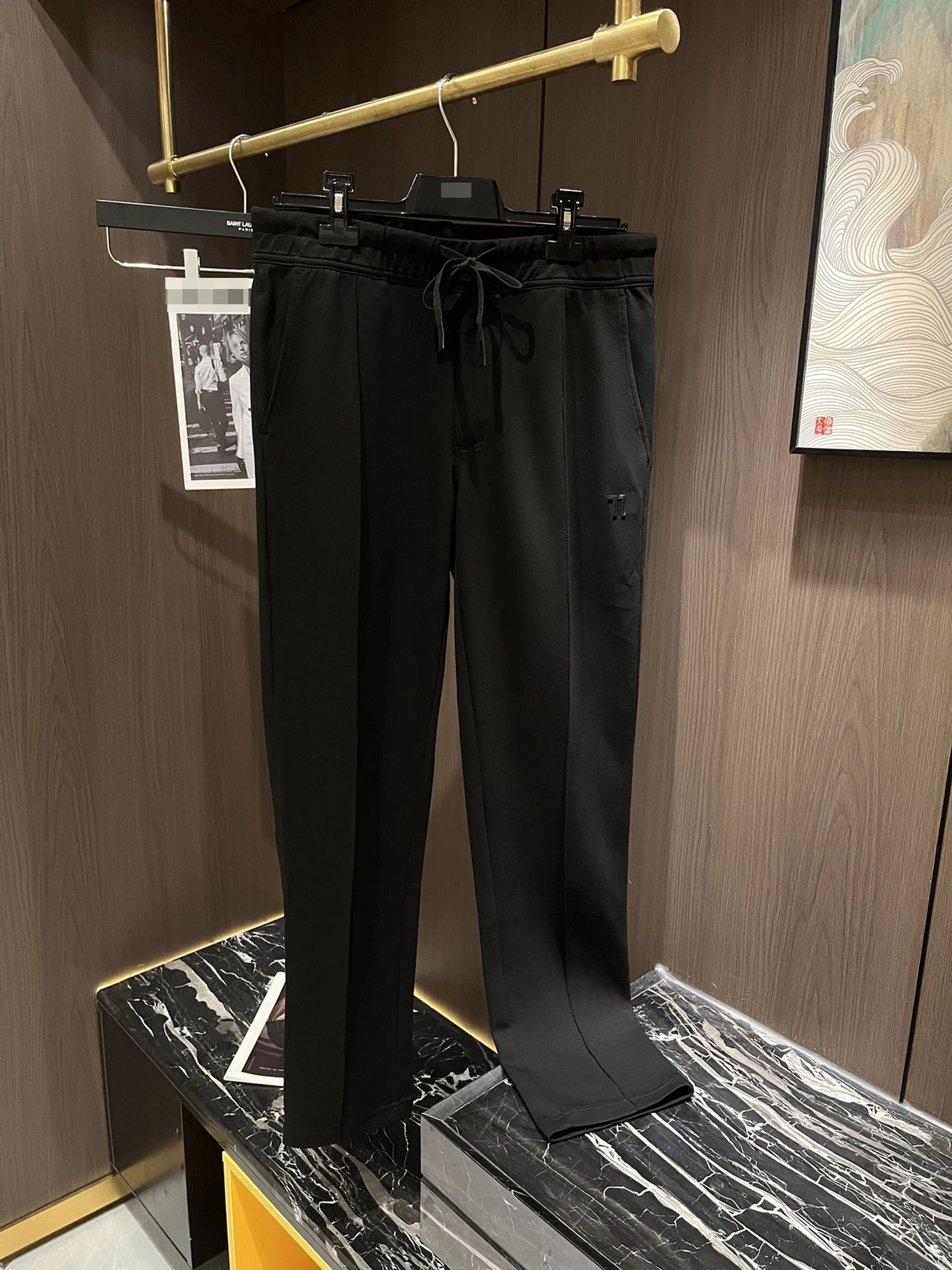 

2024 DIKU 2024 Autumn New Men's Casual Pants Knitted Cotton Fabric Simplified Proportional Cutting Casting Versatile Classic Fas