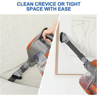A17F-2-In-1 Duster Crevice Tool For Shark HV300 HV301 HV320 HV322 HV320 NV751 NV752 NV650 NV680 NV800 Series Vacuum Cleaner