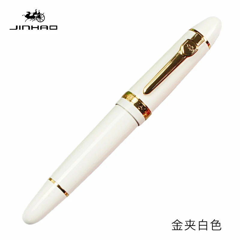 Jinhao luxo 159 caneta tinteiro de metal de alta qualidade canetas para material de escritório material escolar canetas de papelaria para escrever