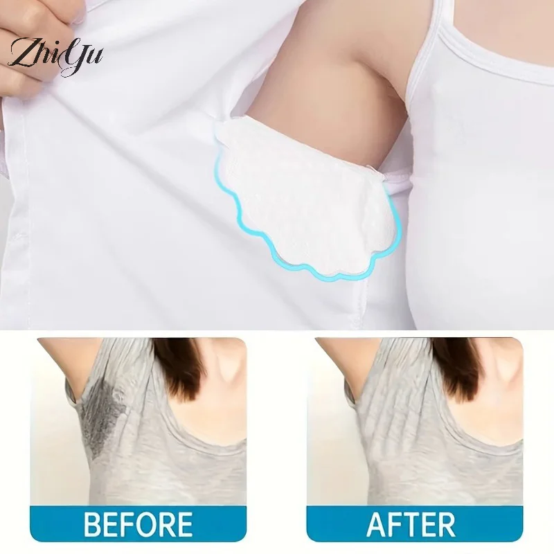 

2/20/40Pcs Disposable Underarm Armpit Sweat Pads Sweat-absorbing Patch Summer Deodorants Invisible Non-woven Pads