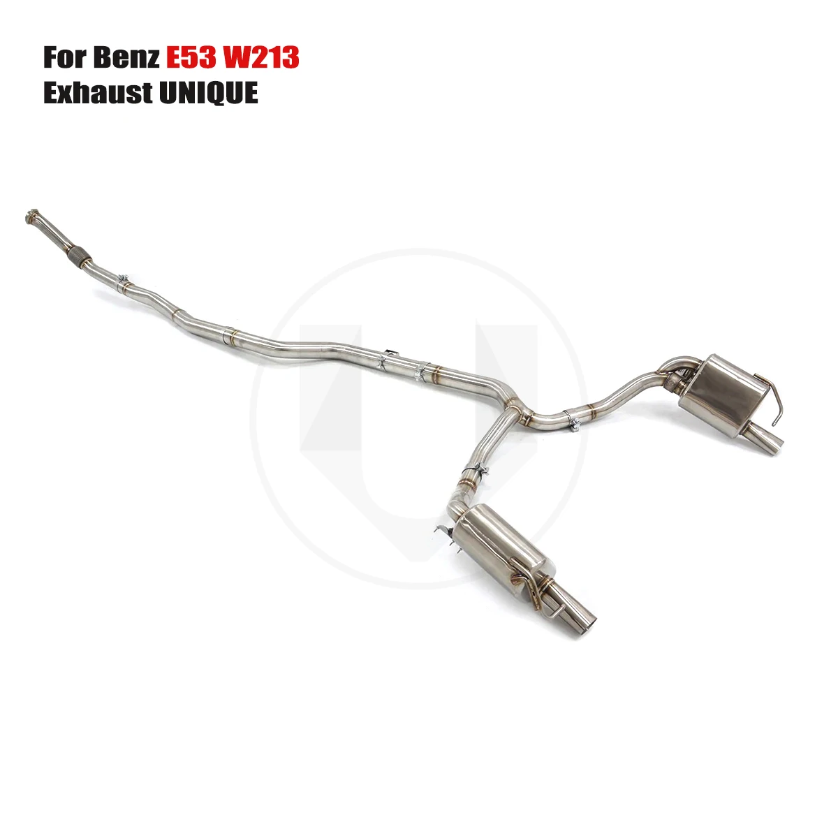 UNICO per il 2019+ Benz AMG E53 GLE53 L6 3.0T SS304 Valvola di scarico Tubo di scarico ad alte prestazioni per sistema di scarico