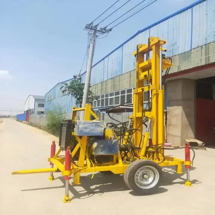 Fábrica l crawler 100 metros de profundidade poço de água máquina de perfuração mina máquinas de equipamento de perfuração