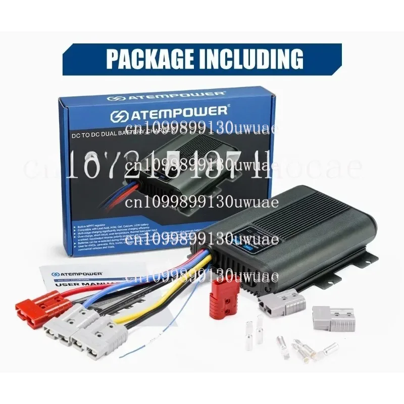 ATEM POWER 40A 12V Solar MPPT Dual Battery System Auto DC ZU DC Batterie Ladegerät