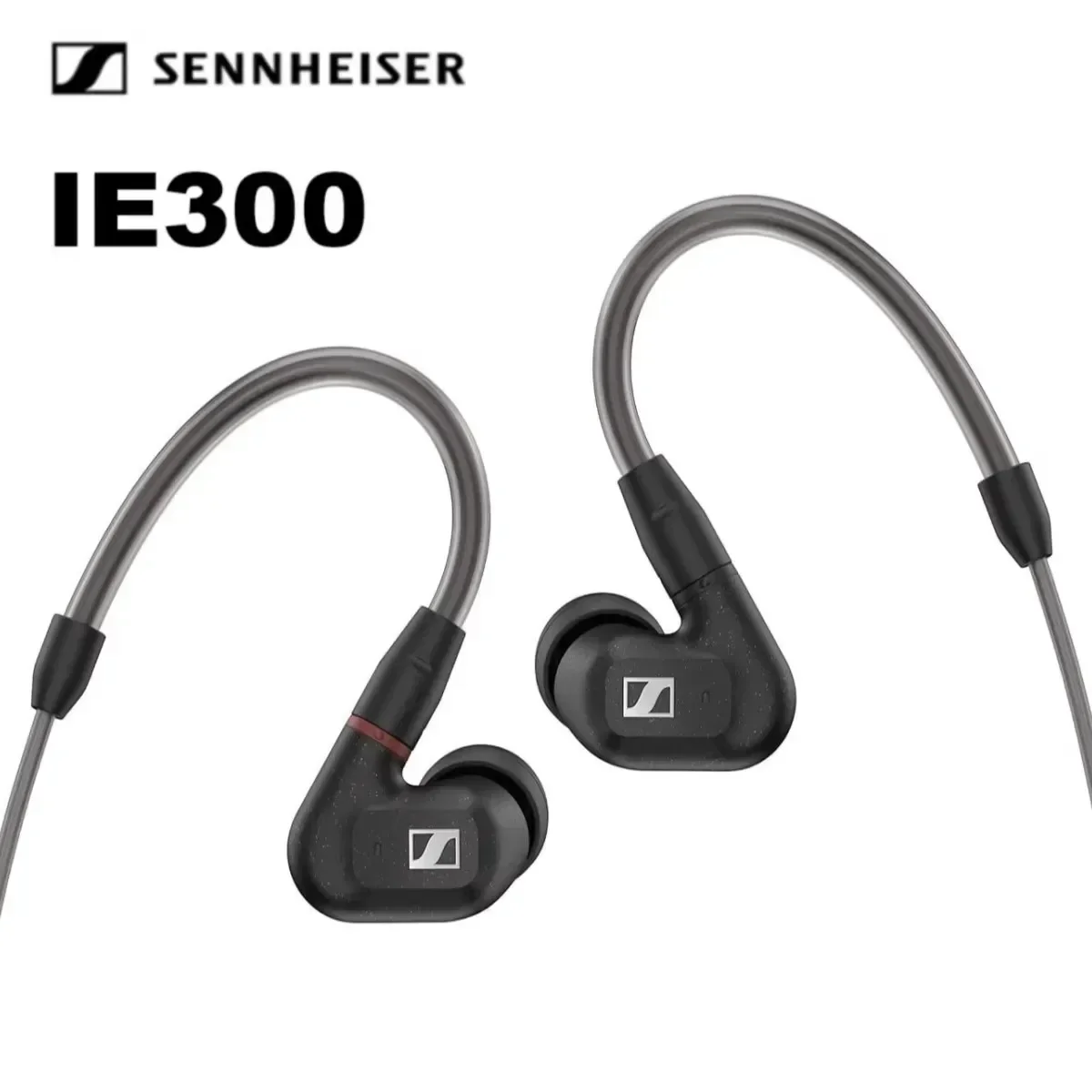 100% 오리지널 SENNHEISER IE 300 인이어 오디오 애호가 헤드폰, 유선 이어폰, HIFI 헤드셋, 스포츠 이어버드, 분리형 케이블, 신제품 