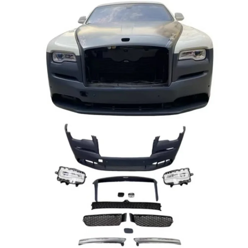 

Front Bumper Headlight Upgrade To 2020 Bodykits For Rolls-Royce Wraith 2014-2016