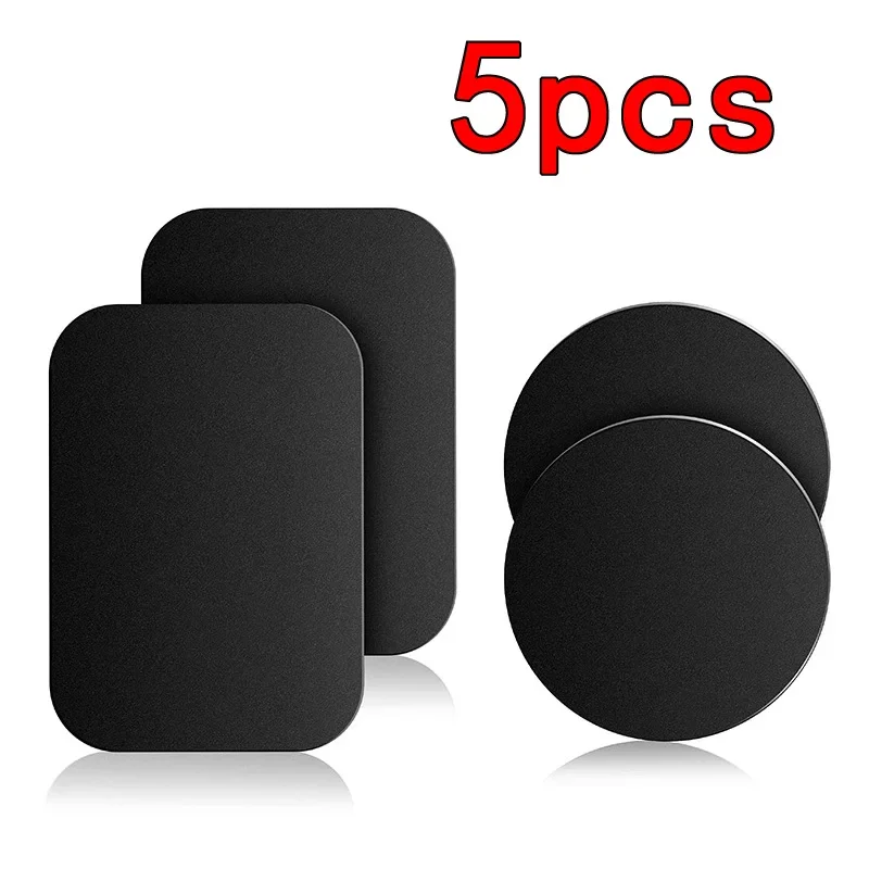 

5pcs/lot Metal Plate Disk For Magnet Car Phone Holder iron Sheet Sticker For Magnetic Mobile Phone Holder Car Stand Mount