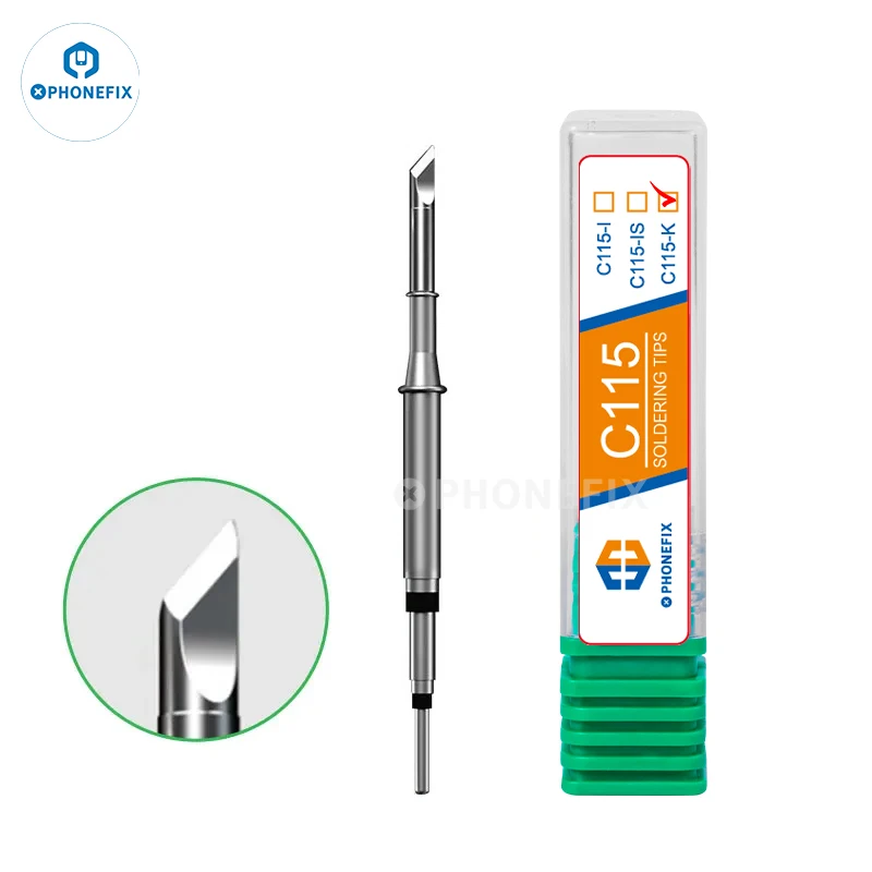 OEM JBC C115 Soldering Tip for JBC I2C Sugon Aixun Aifen T115 Welding Station NT115-A Solder Iron Tips  Replace