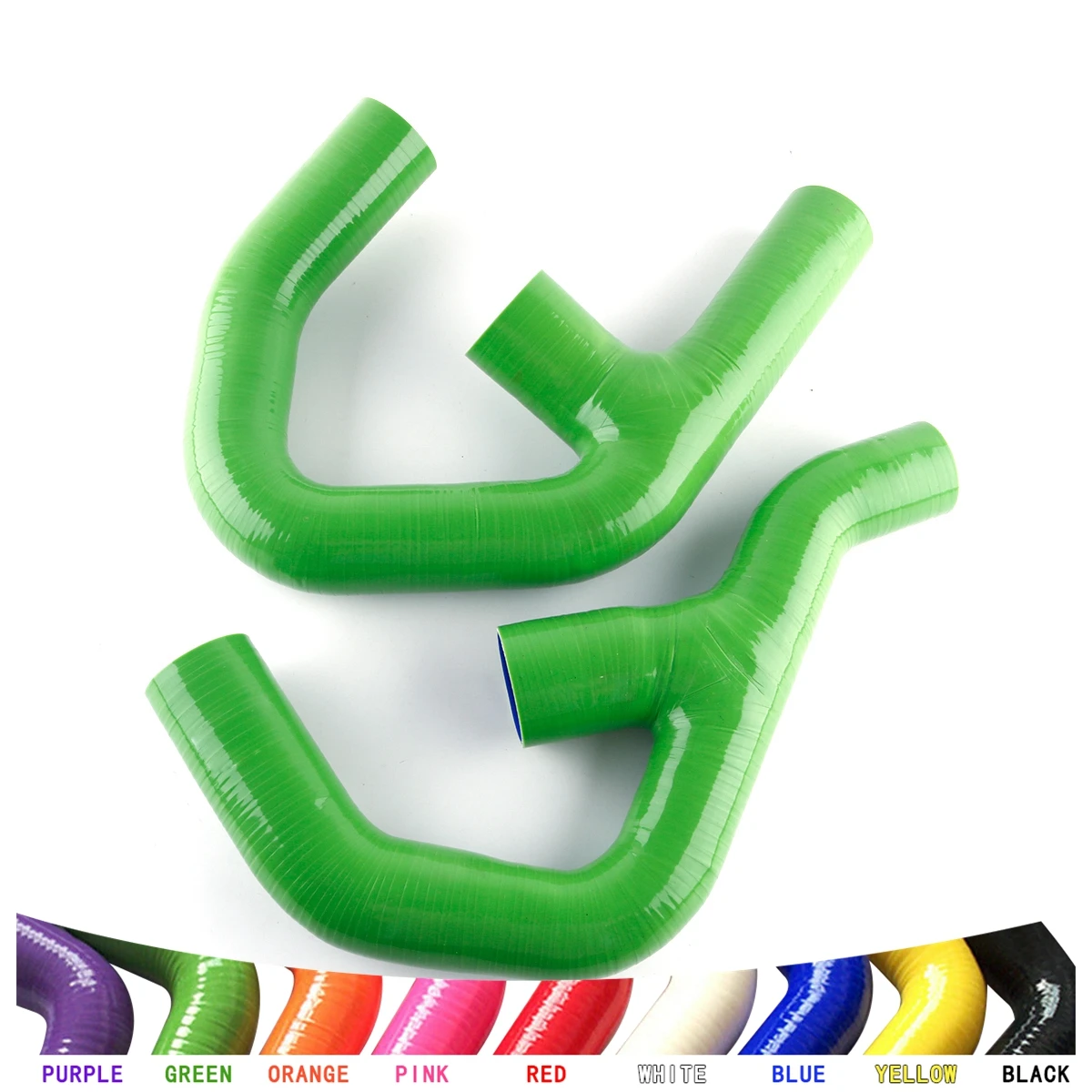 

For Volkswagen VW Golf MK5 MK6 GTI Jetta Audi A3 2.0T FSI Turbo Intercooler Hoses Silicone Tubes Kit Piping 2Pcs