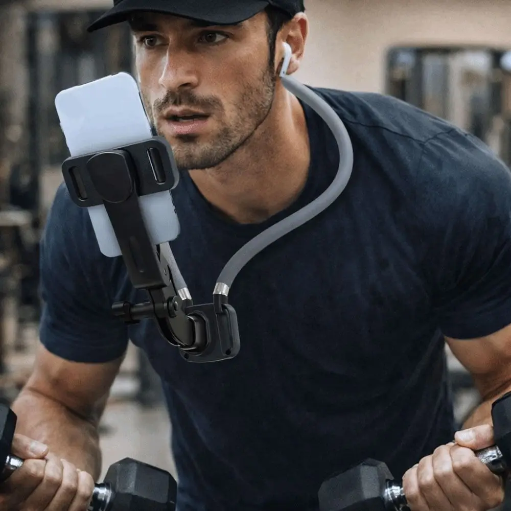 

First View Neck Cell Phone Holder Quick Release Selfie Lanyard Strap Neck Holder Hand Free Anti-shake Phone Neck Holder