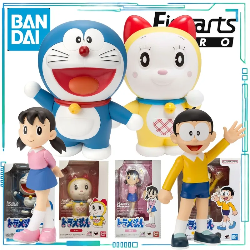 

BANDAI SPIRITS, оригинальная серия Figuarts ZERO Doraemon, Nobi Nobita, Minamoto Shizuka, Dorami, модель игрушки, коллекционные предметы