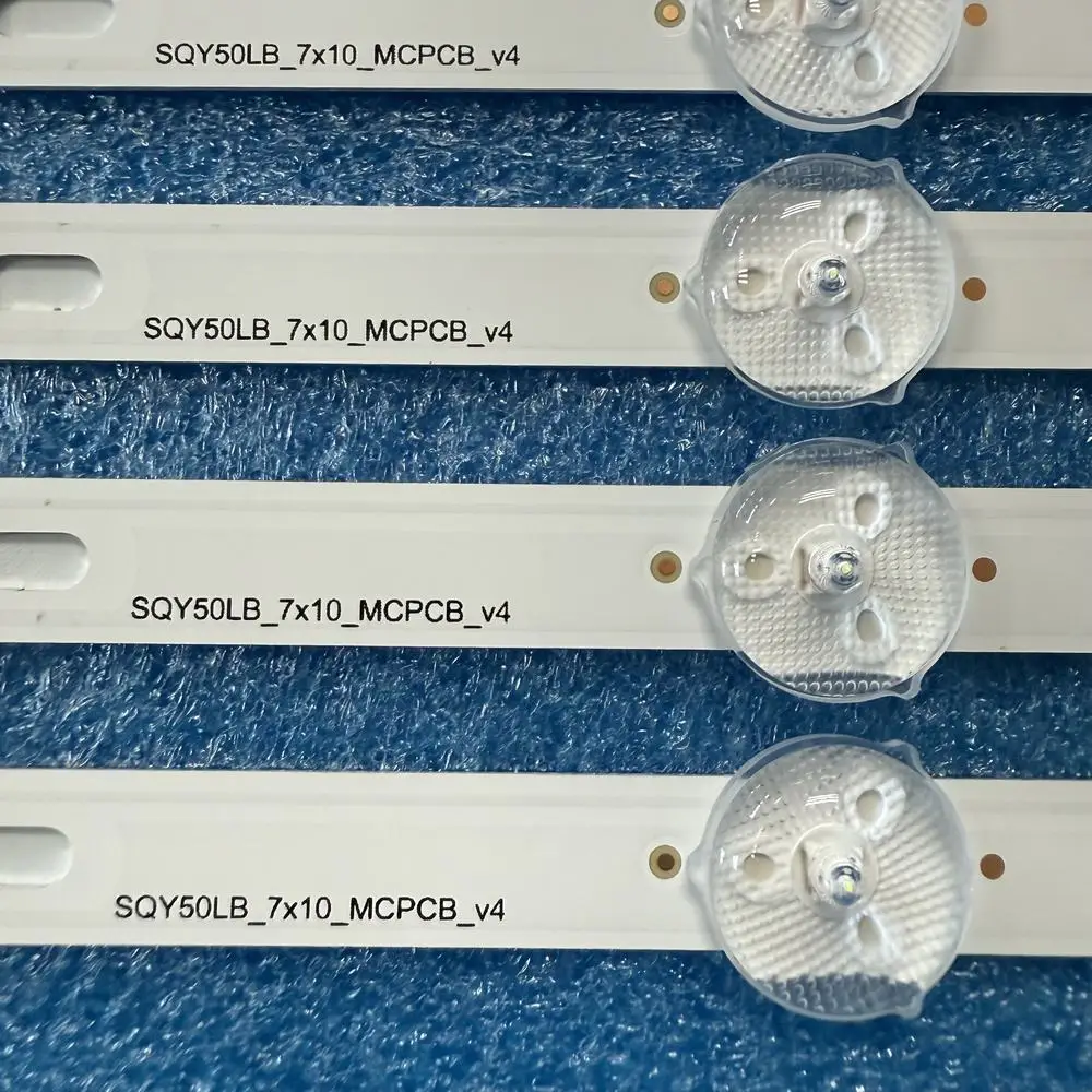 شريط LED لـ JVC SI50FS 50CE1166SR1 LD-50SU8719BS RCA RLDED5098-D-UHD RNSMU5036 LED50B45RQ SQY50LB-7X10