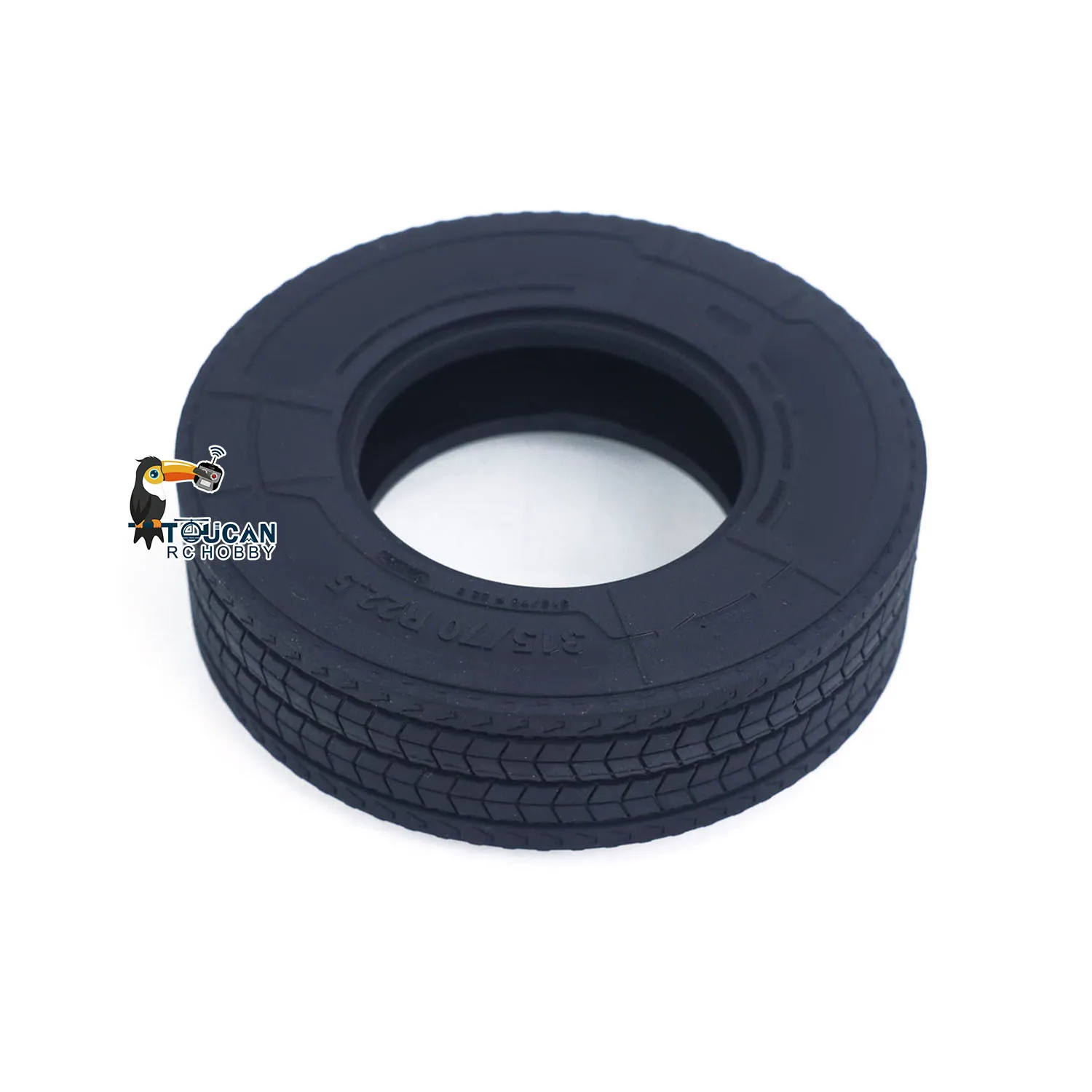 Neumáticos de 81MM de diámetro para 1:14 Tamiya DIY modelo RC Tractor camión radiocontrolado coche 56379 56375 pieza de Kit sin montar