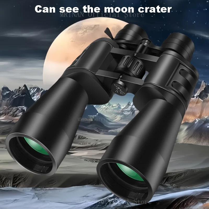 10-380X100 Binoculars FMC Optical Lens High Power 10X-60X Hunting Birdwatching Telescope Monocular Low Light night vision